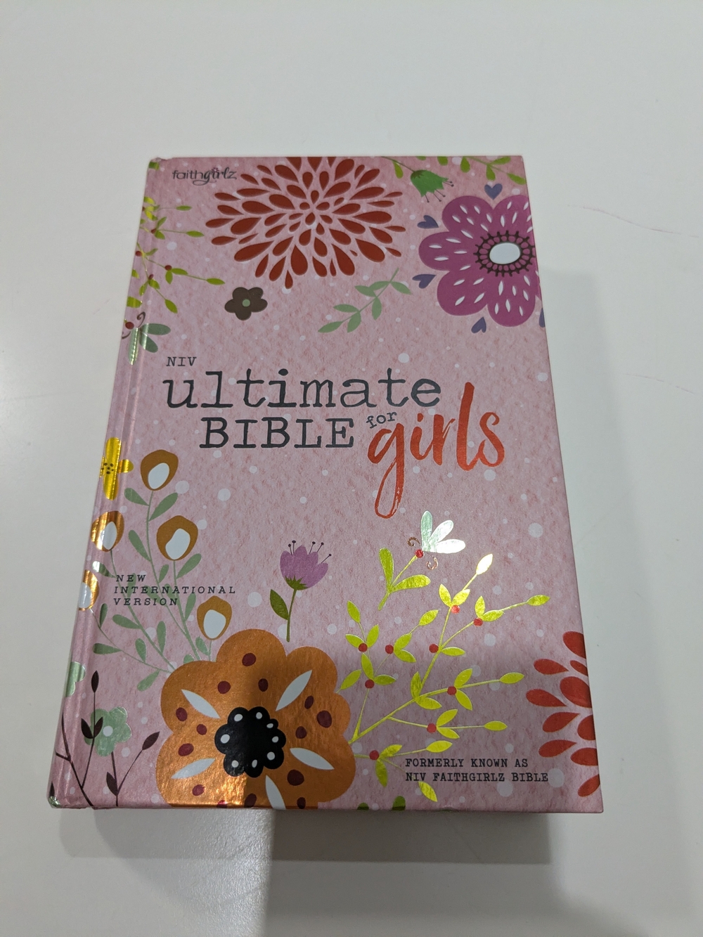 NIV Ultimate Bible for Girls (Faithgirlz edition) — hardcover study/devotional B
